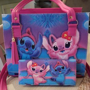 Lilo & Stitch handbags with wallets